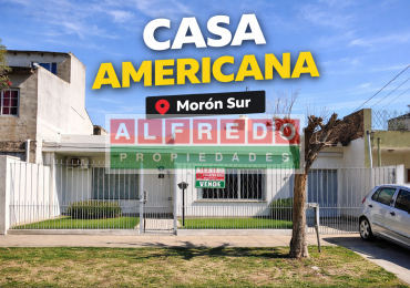 Casa Americana de 3 ambientes en Moron