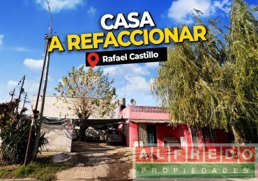 Casa a Refaccionar Sobre Lote de 200 mts² en Esquina en Venta - Rafael Castillo